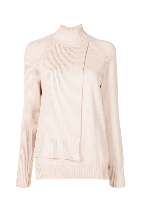 Ifun Knit Blouse Etoupe
