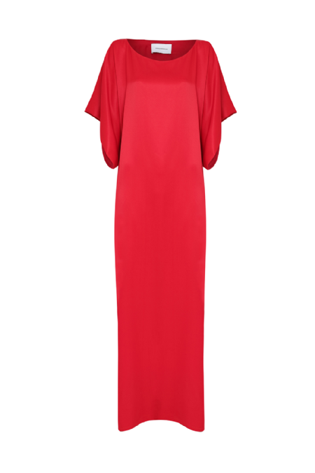 Gloria I Crepe Dress Rouge