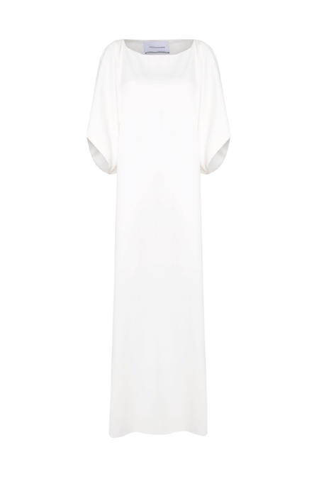 Gloria I Crepe Dress Off White