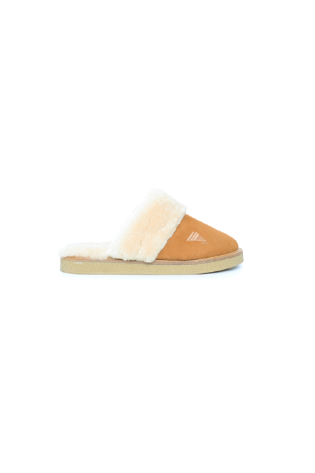Ipina Leather Slipper Camel-Off 