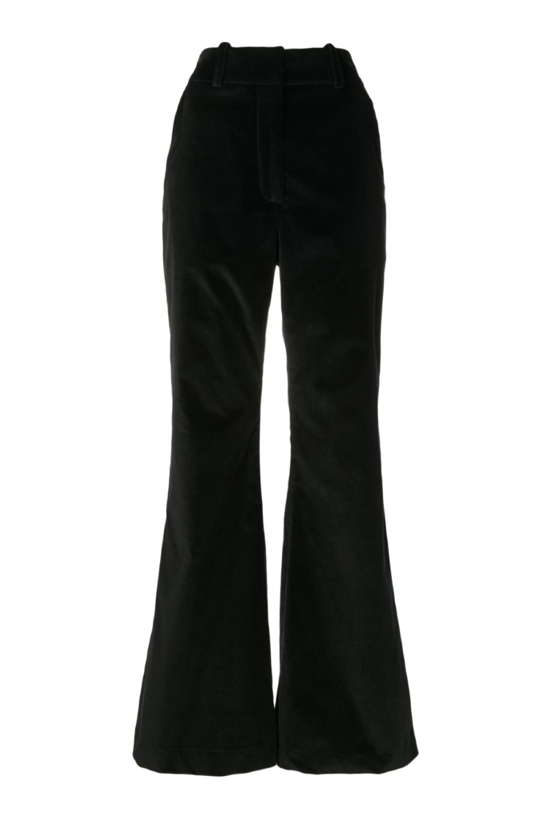 Fekira Velvet Pants I Black