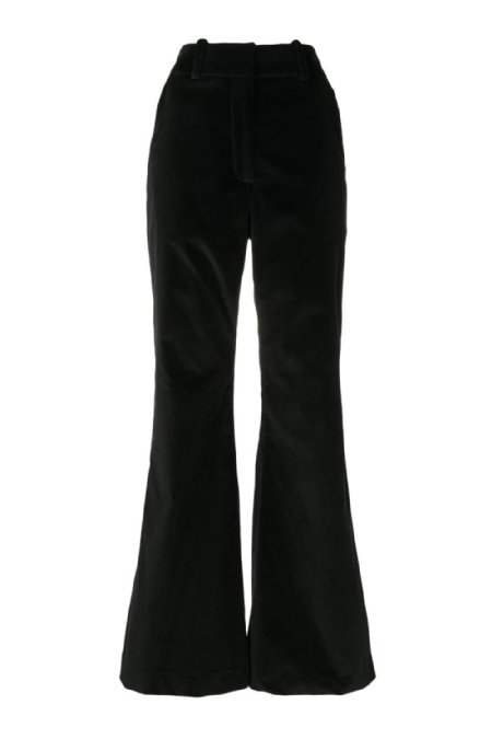 Fekira Velvet Pants I Black