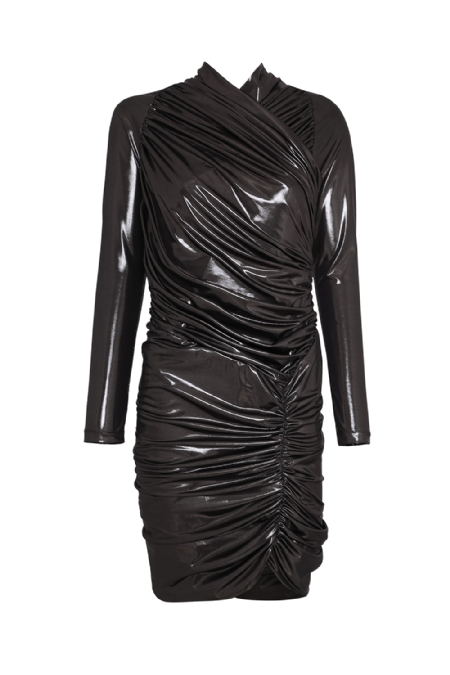 Gleny Knit Dress I Silver