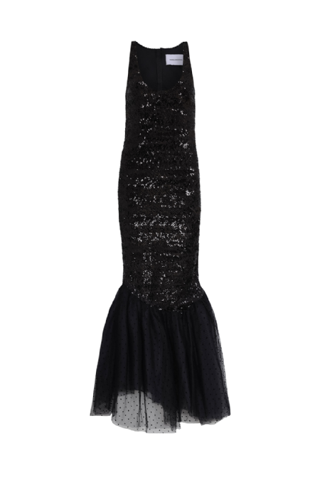 Galitry Sequined Dress I Black