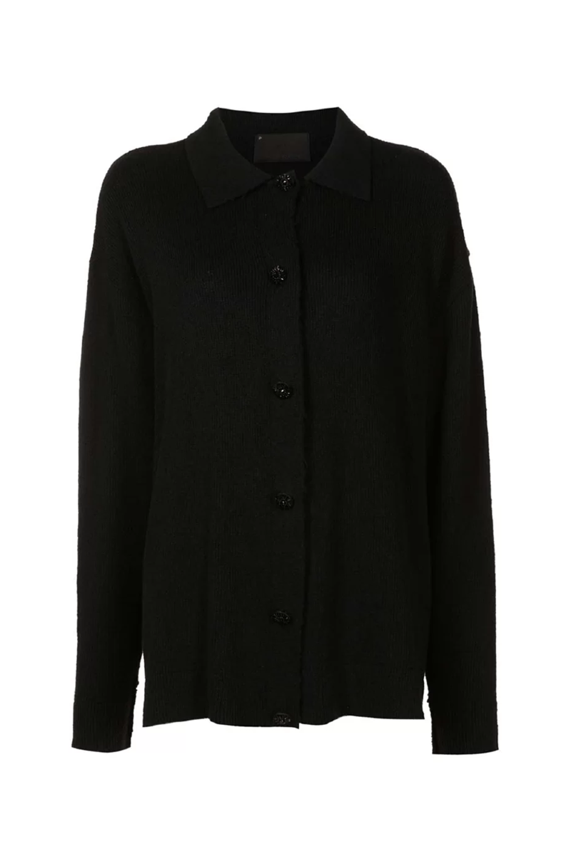 Fluki Knit Cardigan I Black