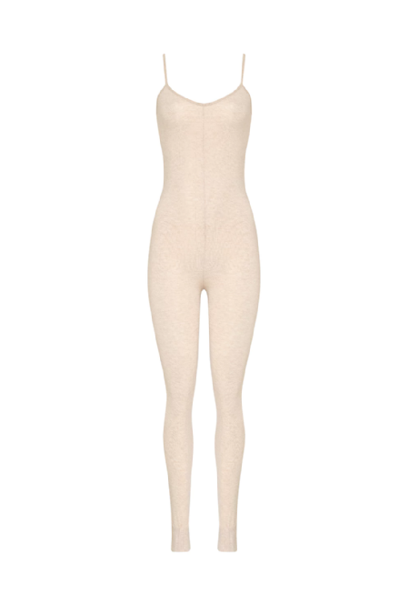 Istell Knit Jumpsuit  Nude  