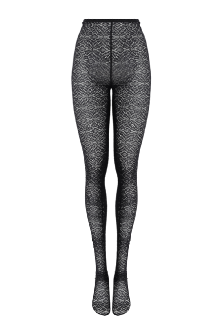 Issonty Lace Pants Black