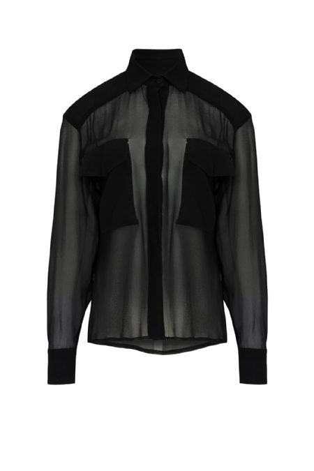 Ifye Silk Shirt Black