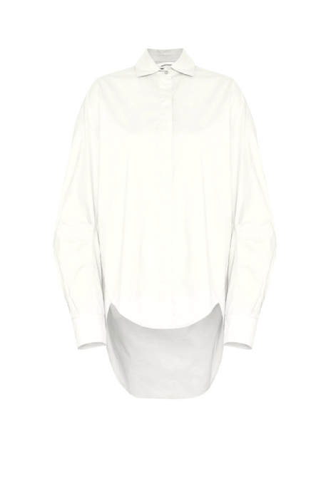 Isian Tricoline Shirt White