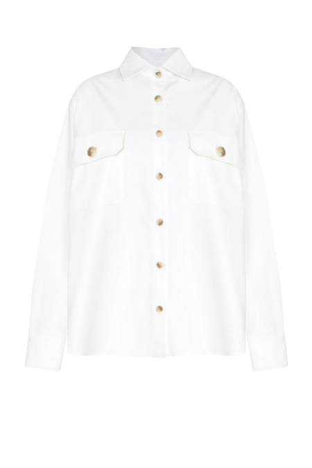 Izaldre Tailored Shirt White