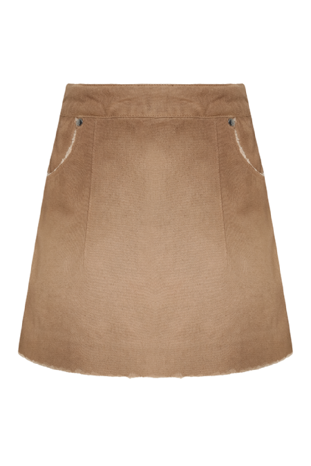Ive Jeans Skirt Light Camel