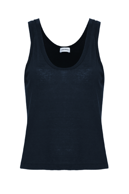 Iara Knit Tank Top Navy