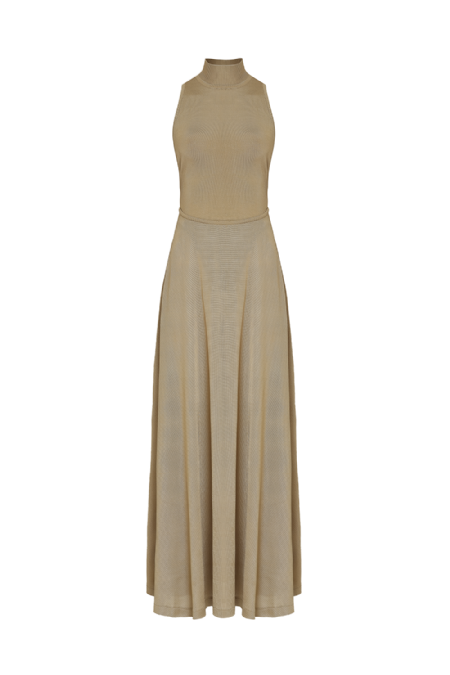 Knitted Dress Ecru