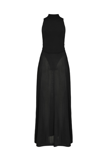 Knitted Dress Black