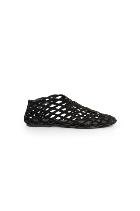 Ivery Leather Shoe Black
