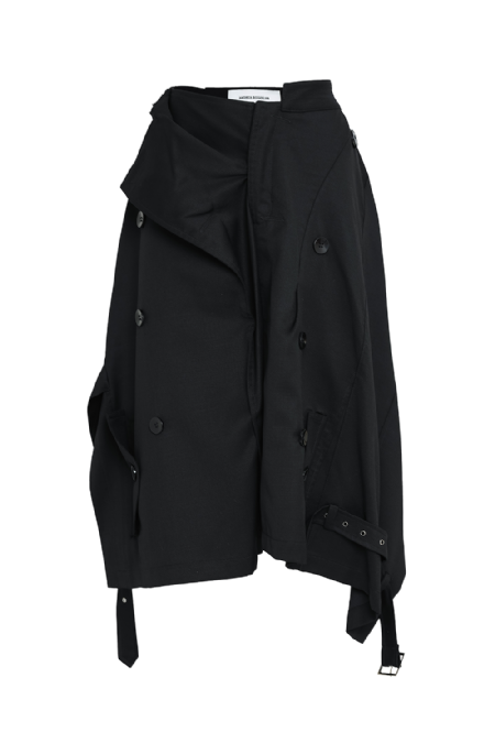 Isna Wool Skirt Black