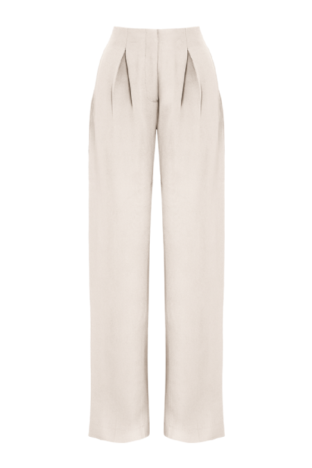 Ikymy Tailored Trousers Ecru