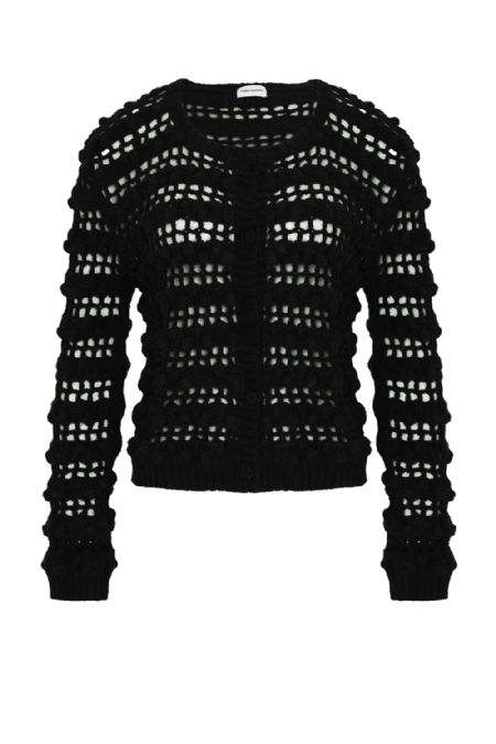 Ibro Knit Cardigan Black