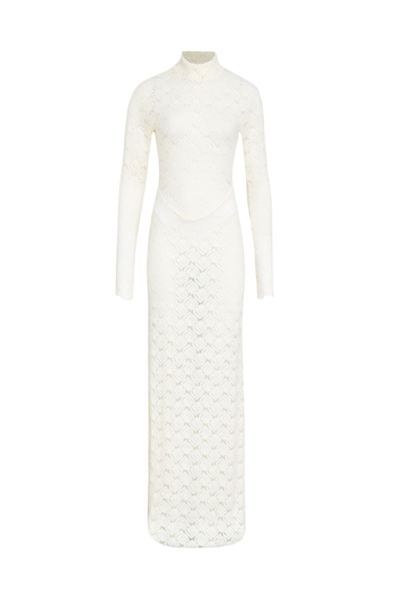 Ilba Lace Dress Off White