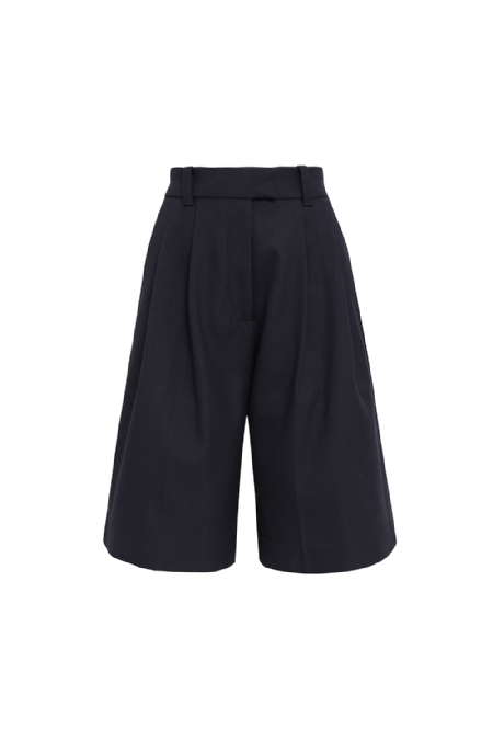 Irdila Wool Bermuda Shorts Navy