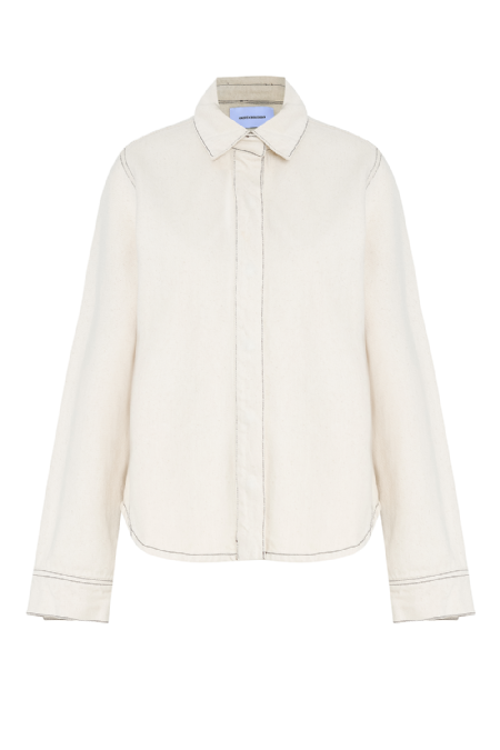 Intrax Denim Shirt Off White