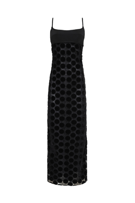 Imus Tulle Dress Black