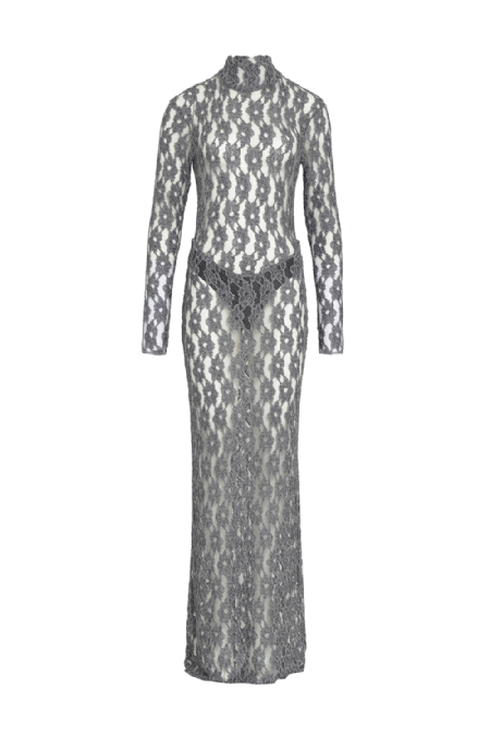 Iela Lace Dress  Stone 