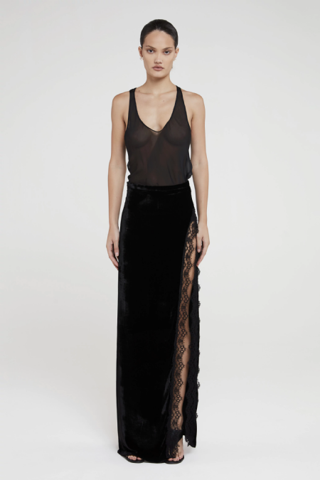 Iminie Tailored Skirt Black