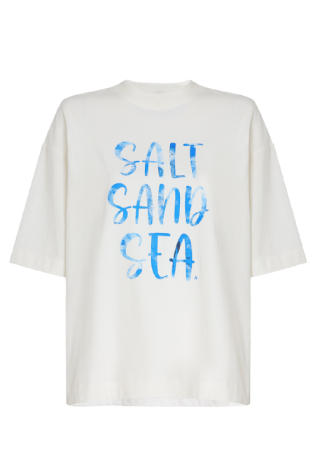 Jenny Knit T-Shirt Off White