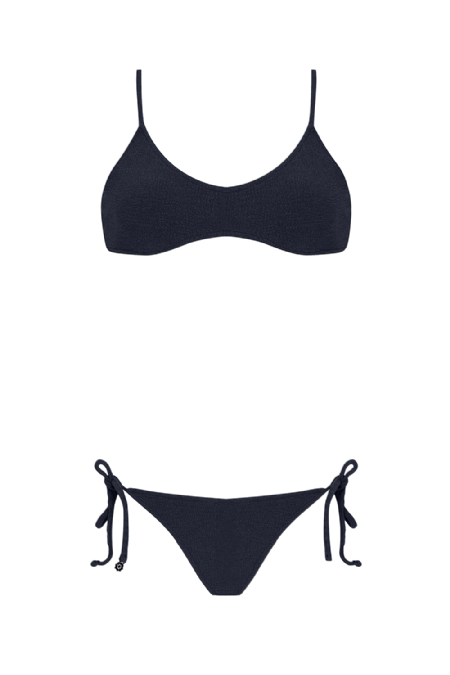 Jexie Mesh Bikini  Navy Blue 