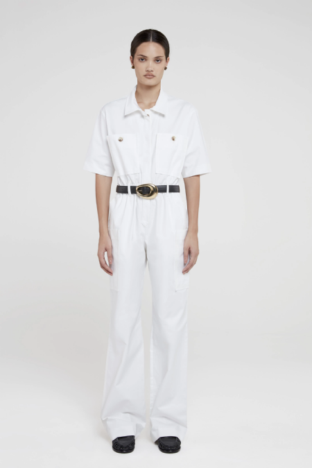 Itimy Tailored Jumpsuit White