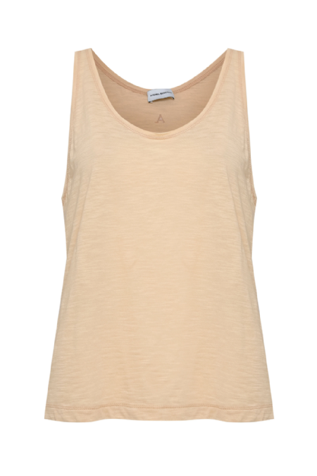 Fine Knit Tank Top I Sand