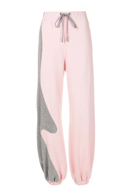 Fayah I Sweatpants Light Pink - Silver