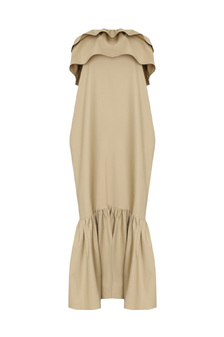 Jiluty Tailored Dress Etoupe