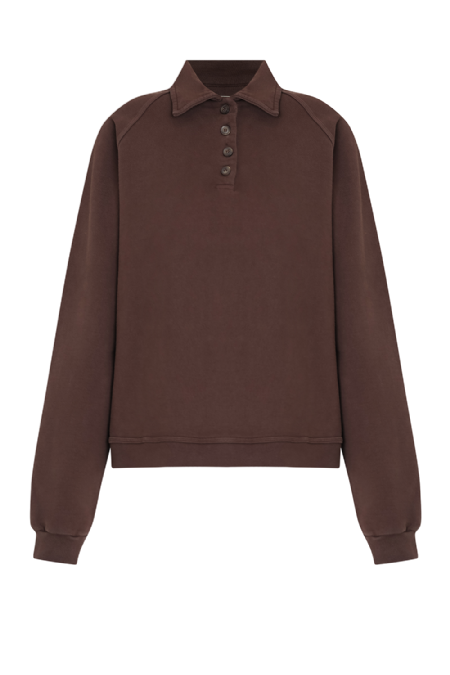 Ium Sweatshirt Deep Brown Stone
