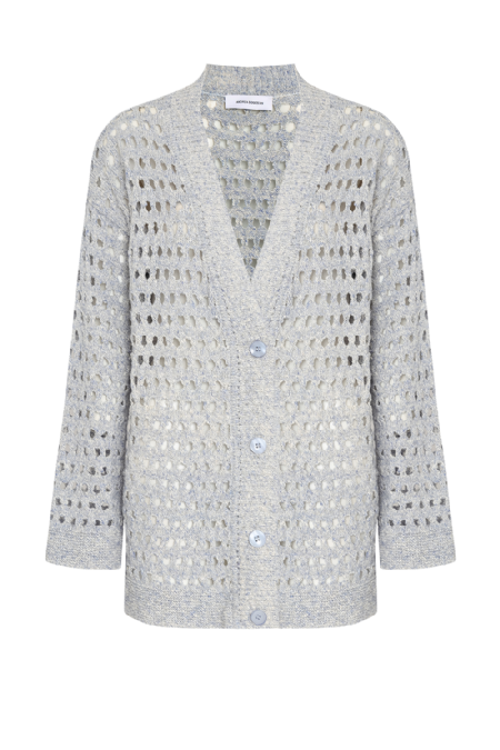 Jinel Knitted Cardigan  Light Blue 