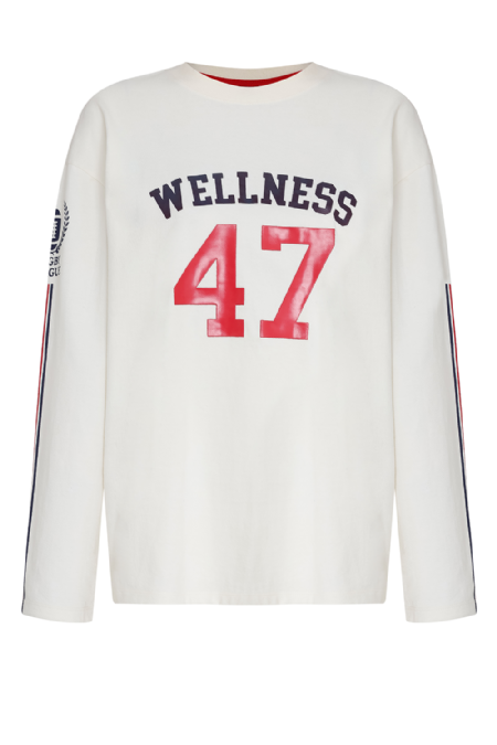 Irun Knit T-Shirt Off White