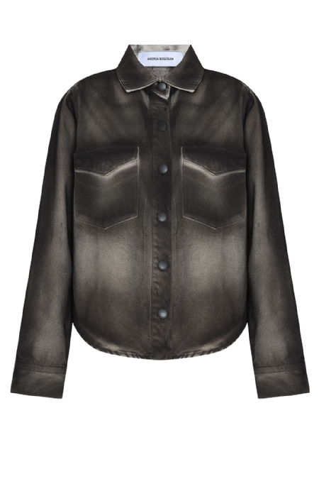 Jojom Denim Shirt Dark Smoke