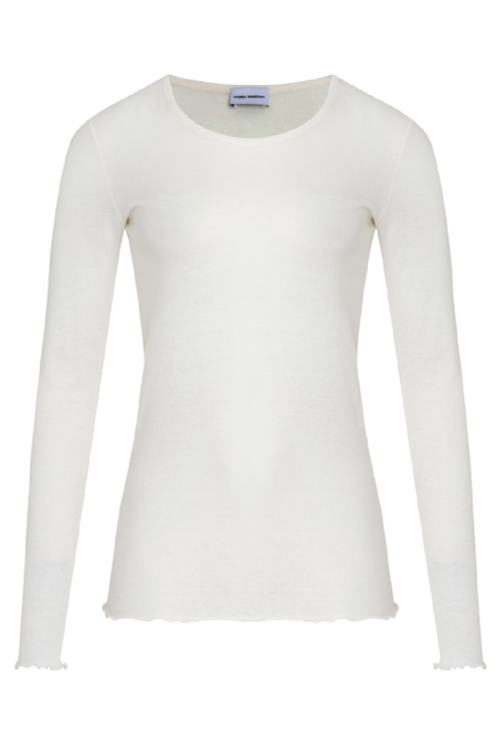 Jisadorys Knit T-Shirt Off White