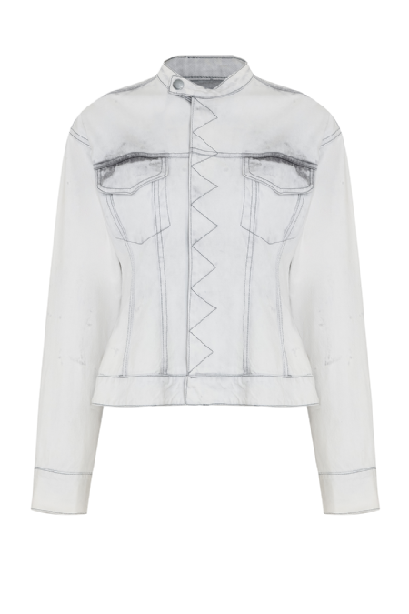 Joanne Denim Jacket Light Gris