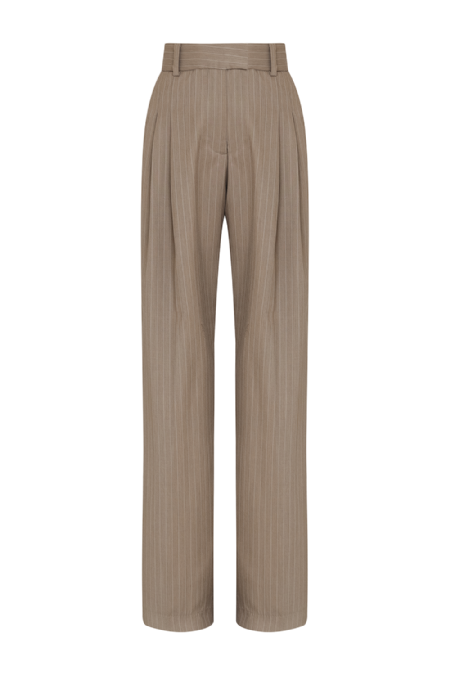 Jaranger Wool Pants Funghi-Off White