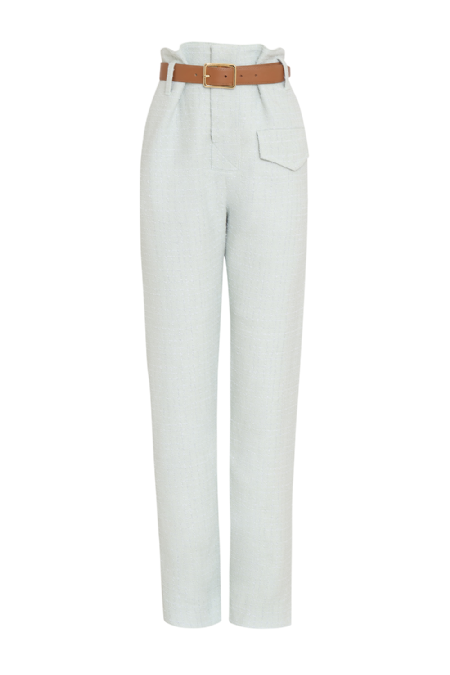 Tweed Jeure Pants Fresh Mint