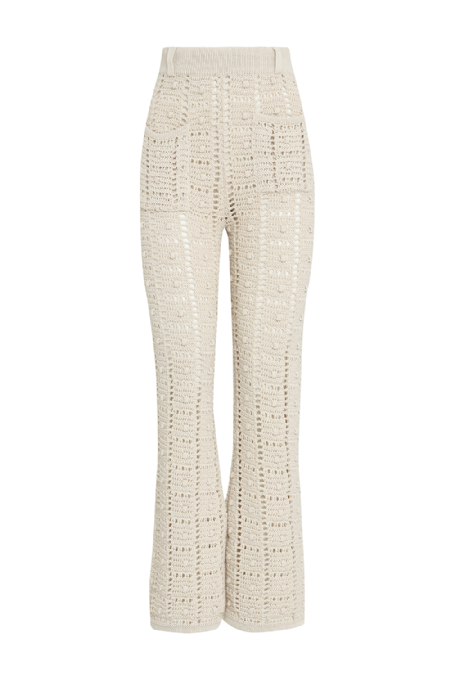 Jibanto Knitted Pants Ecru