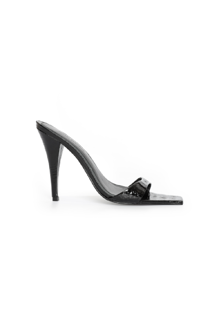 Jetade Leather Sandal Black