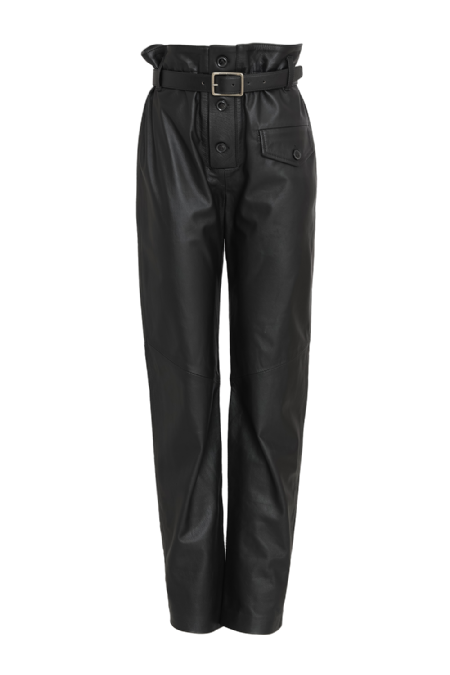 Jaure Leather Pants Black