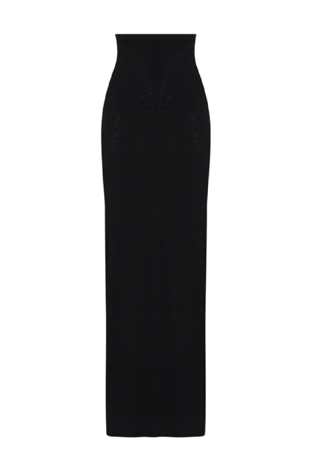 Johana Knit Skirt Black