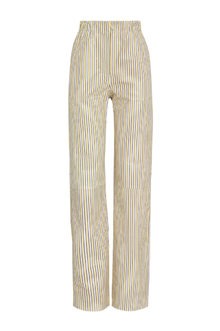 Leather Pants Jantelo Butter - Deep Brown