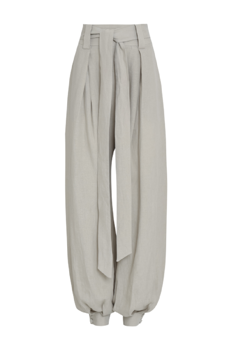 Juliet Linen Pants Ecru