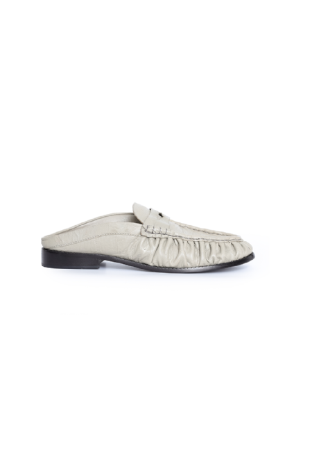 Jiono Leather Shoe Taupe Gris