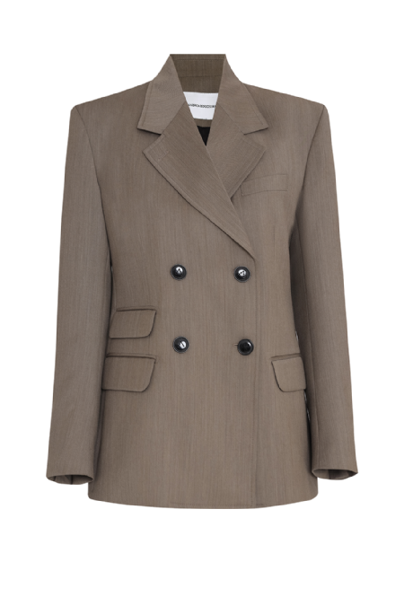 Janxtin Wool Blazer Funghi